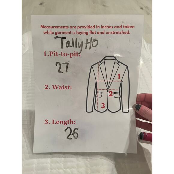 Tally Ho 3X Plus Quilted Barn Jacket Cream Tan Coat Equestrian Horse Girl Preppy - Picture 11 of 11